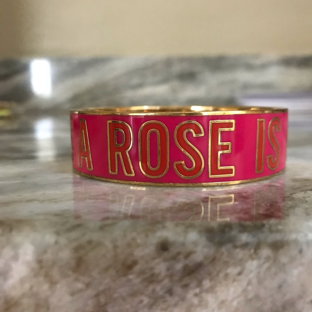 Kate Spade ‘A Rose is A Rose ‘ bangle bracelet